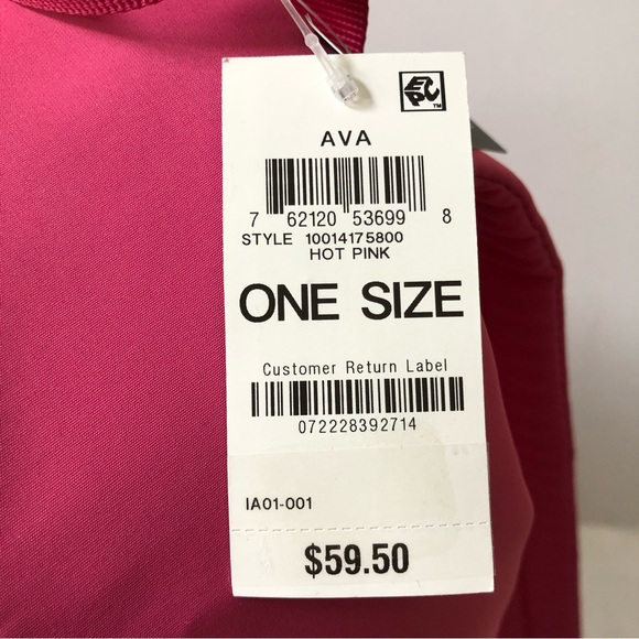 INC International Concepts Ava Large Backpack, Hot Pink, NWT - Picture 8 of 9